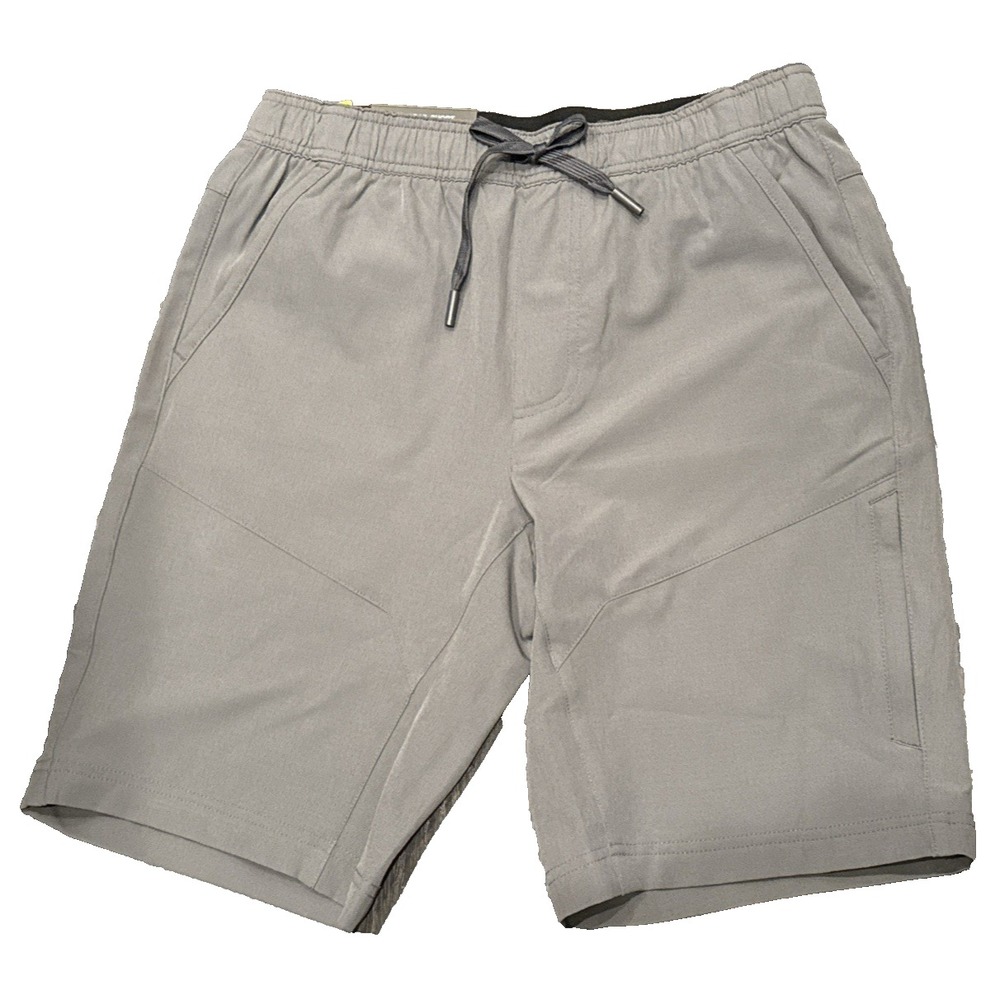 Gerry Pull-on Trail Short Mens Small Gray Brand New 4-Way Stretch Drawcord